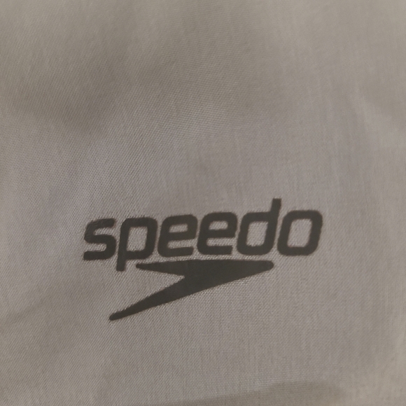 Mens Speedo Lined Gray and Black Swim Suit Board Shorts With Pockets Size XXL - Picture 10 of 10